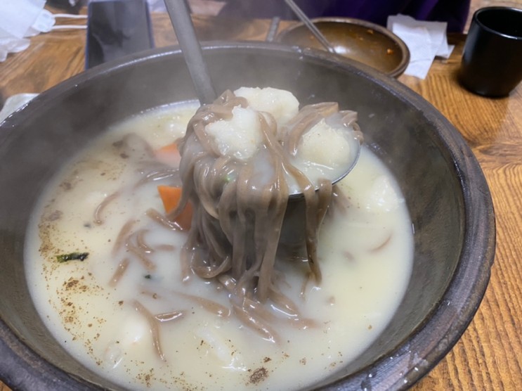 [용인 기흥 맛집]나만 알고 싶은 강원도 감자 옹심이/메밀칼국수