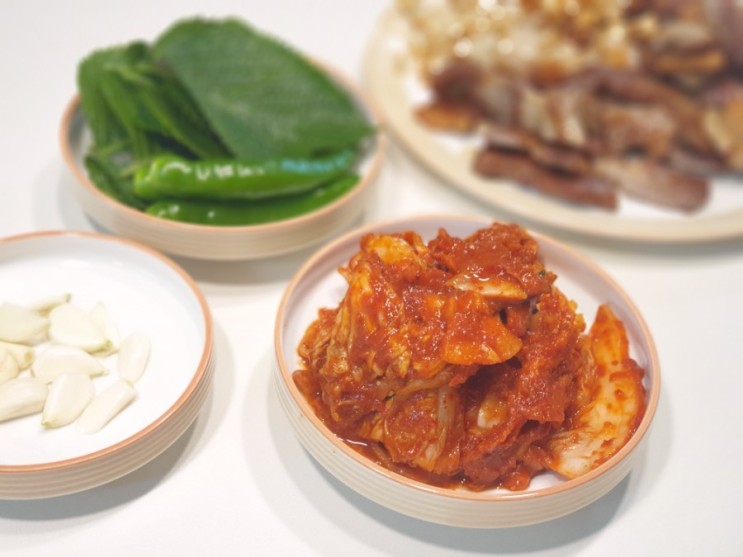 광신농산 보쌈김치 주문 완전 맛깔나요