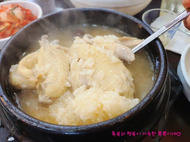 [구로 맛집] 구로동 몸보신 추천, 삼계탕 전문점 소담에서 반계탕으로도 충분하네용♡