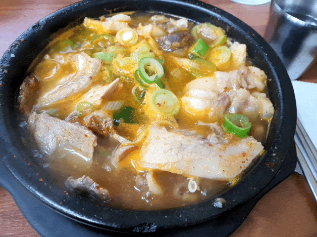 추울 땐 뜨끈한 순대국으로 몸 데우기! 주안역 순대국 맛집 명동순대국보쌈♡