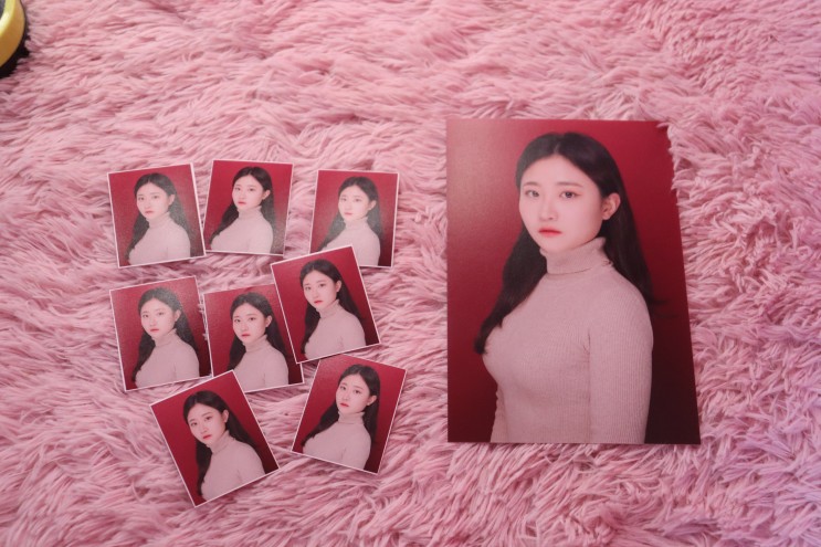 방이동사진관 인생사진관에서 컬러증명사진 찍고 왔어요 :)