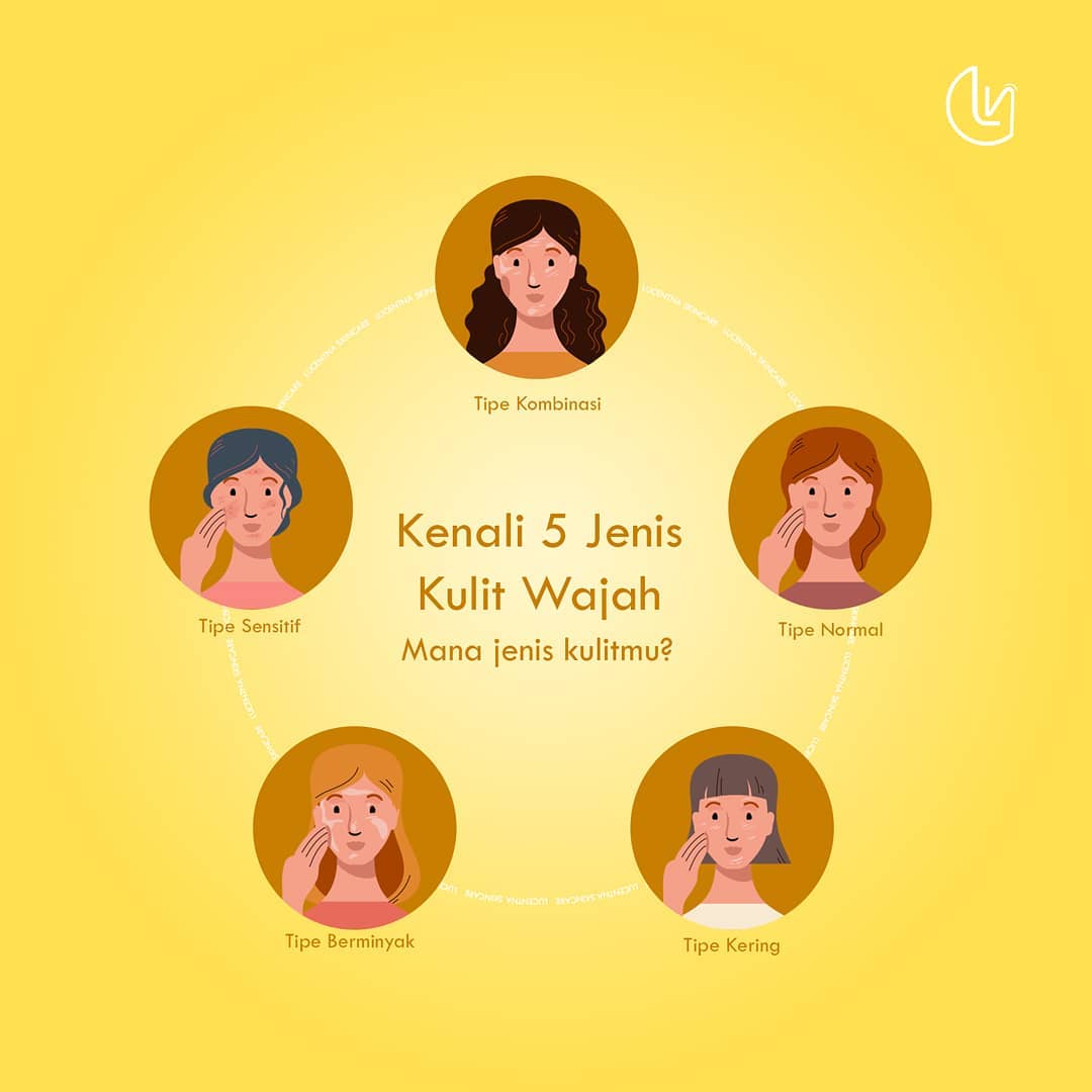 Memiliki kulit wajah bersih dan sehat tentu menjadi dambaan setiap orang. 

Untuk mewujudkannya, kamu perlu mengetahui lebih dahulu jenis kulit wajahmu. 

Mengapa? Karena beda tipe kulit maka beda pula cara perawatan dan produk perawatan yang harus digunakan.

Ada 5 Jenis Kulit Wajah yang perlu kamu tahu, yakni:
1. Tipe normal
2. Tipe kering
3. Tipe berminyak
4. Tipe sensitif
5. Tipe Kombinasi

Bukan tidak mungkin kamu memiliki lebih dari satu jenis kulit, seperti berminyak sensitif atau kombinasi kering. 

Untuk itu, kamu bisa berkonsultasi bersama lucentna untuk mendapatkan produk yang paling sesuai dengan kondisi kulitmu.

#lucentna #skincare #skincareset #serum #micellar #moisturizer #daycream #nightcream #skincareroutine #skincareindonesia #skincarebpom #tranexamicacid #flekhitam #kulitglowing #wajahglowing #kulitcerah #melasma