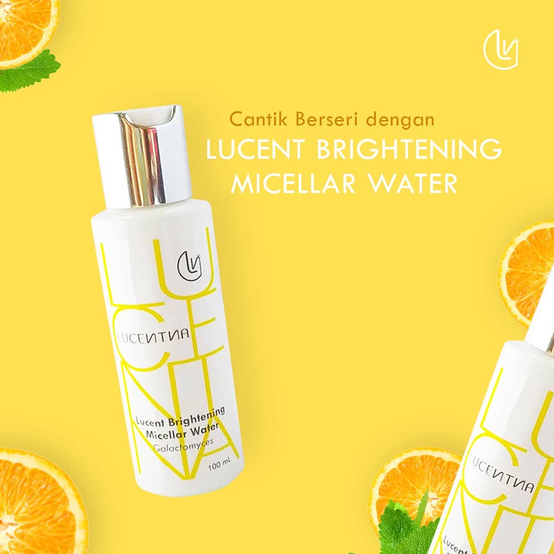 Micellar Water tentunya sudah menjadi skincare yang banyak digunakan setiap harinya. Jika Anda mencari Micellar Water yang berfungsi untuk brightening, maka solusinya sudah ketemu. 

Lucent Brightening Micellar Water terbuat dari micelles yang mampu mengangkat kotoran dan sel kulit mati. Dikombinasikan dengan Galactomyces yang ada di dalamnya mampu membuat wajah Anda tampak berseri. 

Anda bisa menghubungi 081284529127 untuk info lebih lanjut. Penggunaan berkala akan mampu meratakan warna kulit. 

#lucentna #skincare #skincareset #serum #micellar #moisturizer #daycream #nightcream #skincareroutine #skincareindonesia #skincarebpom #tranexamicacid #flekhitam #kulitglowing #wajahglowing #kulitcerah #melasma
