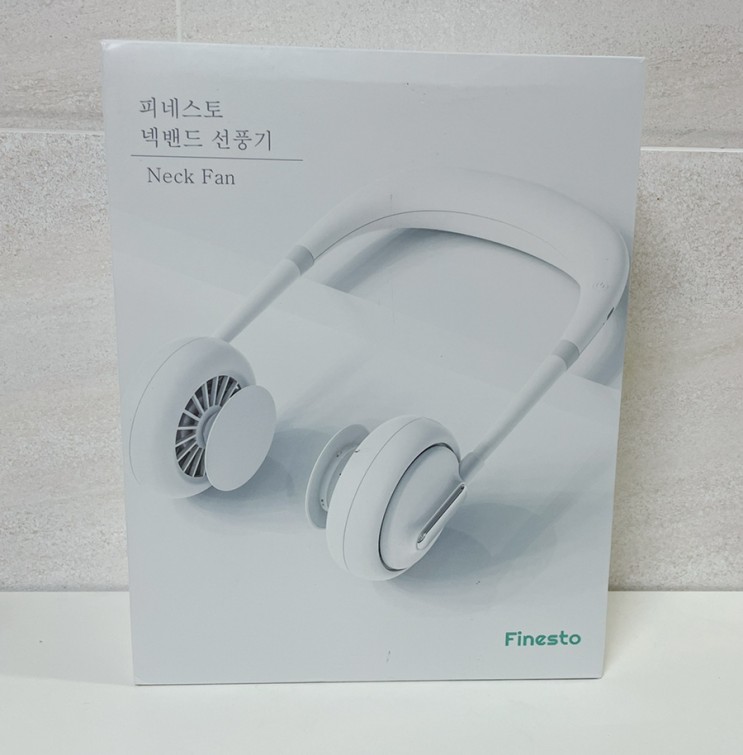 피네스토 넥 선풍기,밖에서도 시원하게!