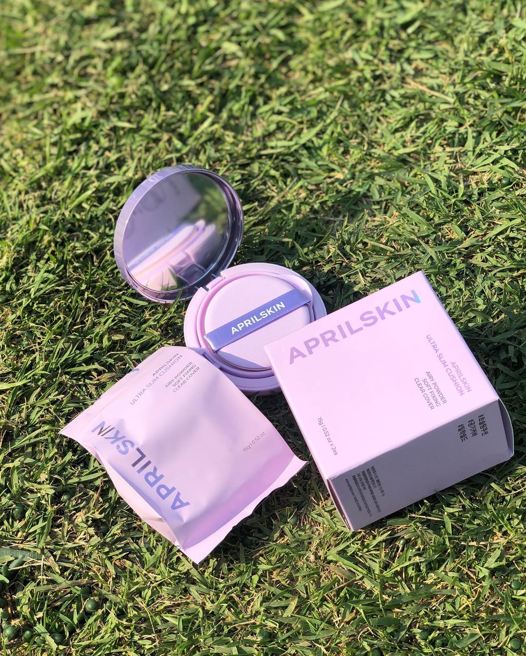  “마스크 흰색 유지 가능한 쿠션🤍 @aprilskin_korea #협찬#에이프릴스킨#aprilskin#초슬림쿠션#마스크프루프#마스크쿠션#마스크프루프쿠션#쿠션추천#쿠션팩트#쿠션커버#쿠션유목민#쿠션커버추천#베이스제품#메이크업#보라색”