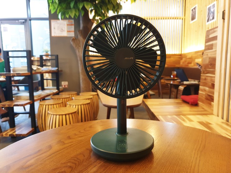 캠핑용선풍기로 딱 좋은 지수라이프 탁상용 무선선풍기 FA13X