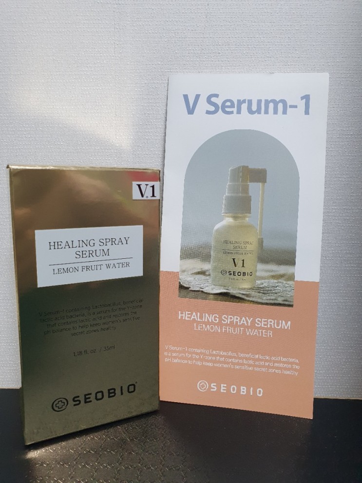 서바이오 V Serum-1 뿌리는 질세럼 Y존 케어 질염 예방 시작