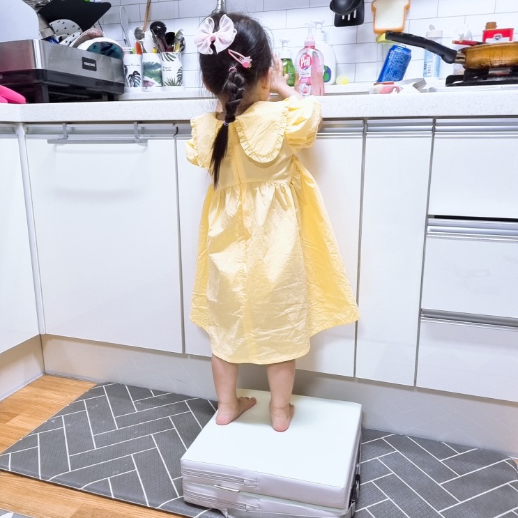 유아 키높이방석 깜꼬로 언제어디서든 아이와 눈높이 맞춰요