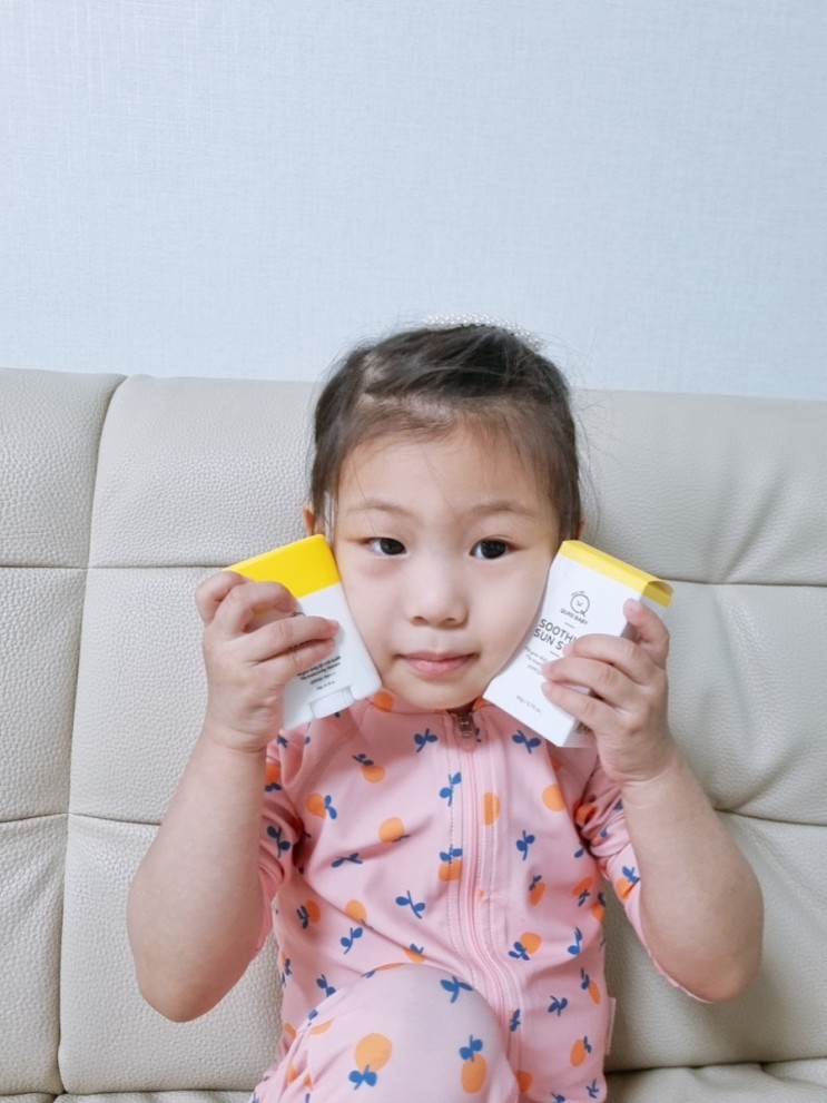 큐어베이비 아기선크림스틱 유아자외선차단제추천해요