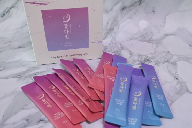 꿀다림 스틱꿀로 간편하게 건강 챙기기
