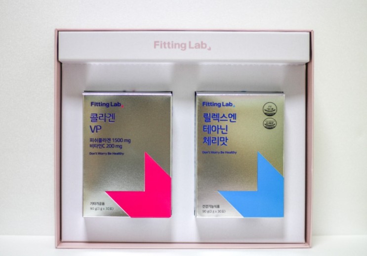 삼성제약 추석선물세트 스트레스로 손상된 피부관리 테아닌 콜라겐으로 치유