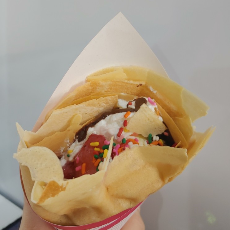 [리뷰]안양 크레페맛집 달꽃크레페 안양1번가점