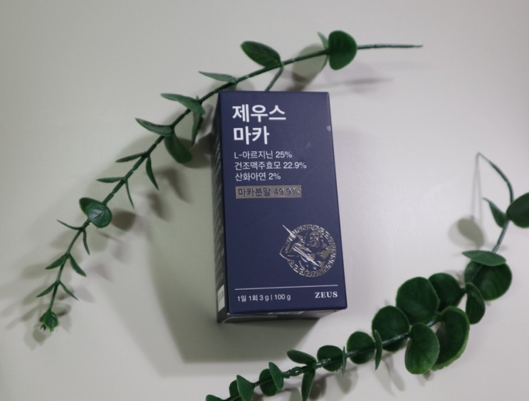 남성갱년기로 고생하시는 아빠한테 제우스마카 영양제 추석선물했어요