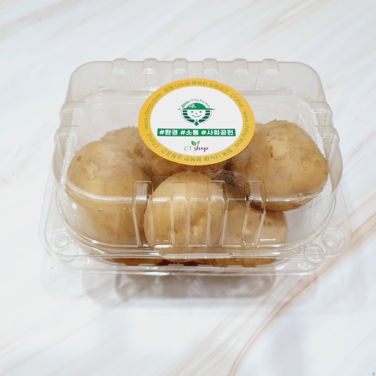 분감자 강원도 두백 감자 건강 간식 맛있어요