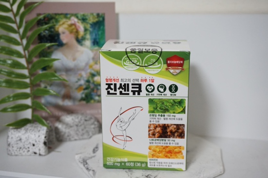 혈액순환영양제 ElosBio 바른영양연구소 진센큐 부모님선물