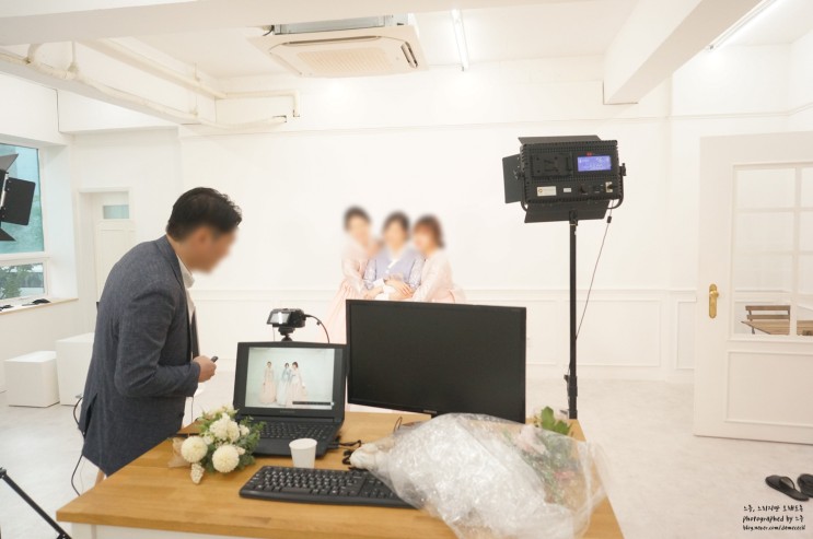 홍대 파티룸 셀프 스튜디오 후아 가족사진 촬영후기