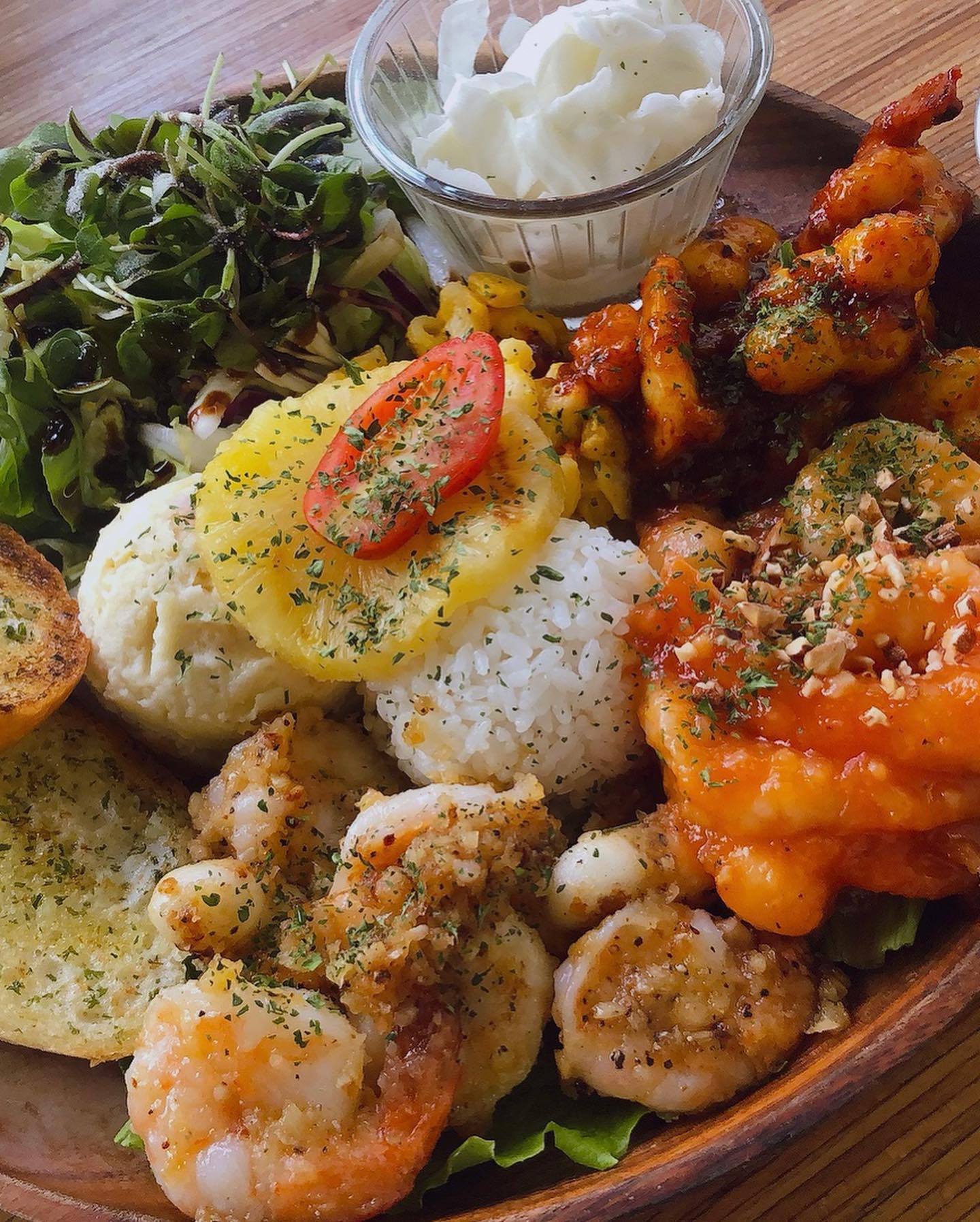 자극적인 맛있음 🐤 #문래창작촌 #문래새우 #문래레스토랑 #하와이안그릴