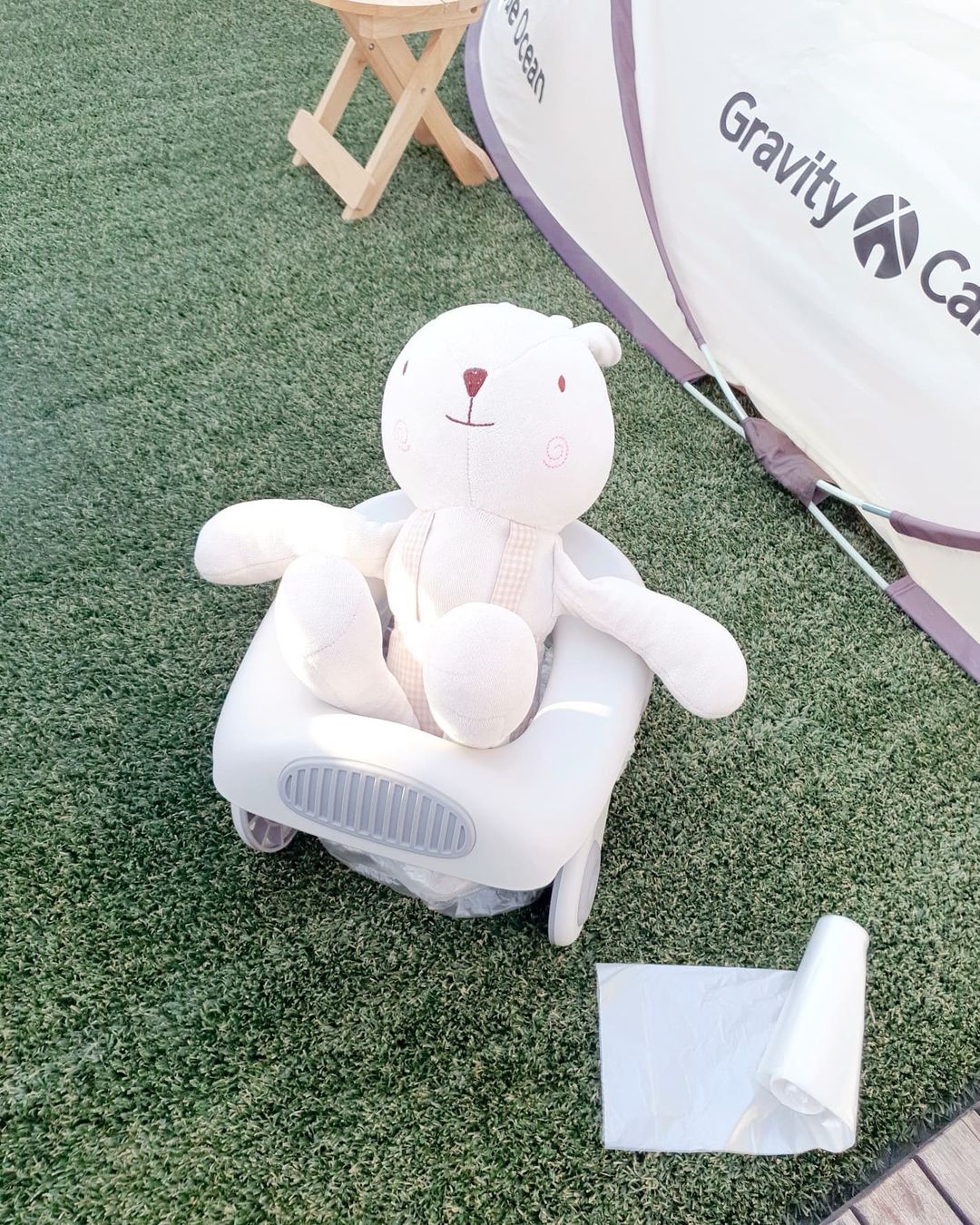 곽정선 on Instagram: “#협찬 🚗🚌✈️ 자동차로 장거리 이동 시 고속도로에서 아이가 급할때 휴게소는 안보