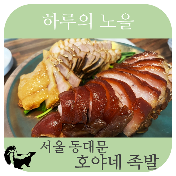 하루의 노을 _ 12 서울 동대문 호야네 족발