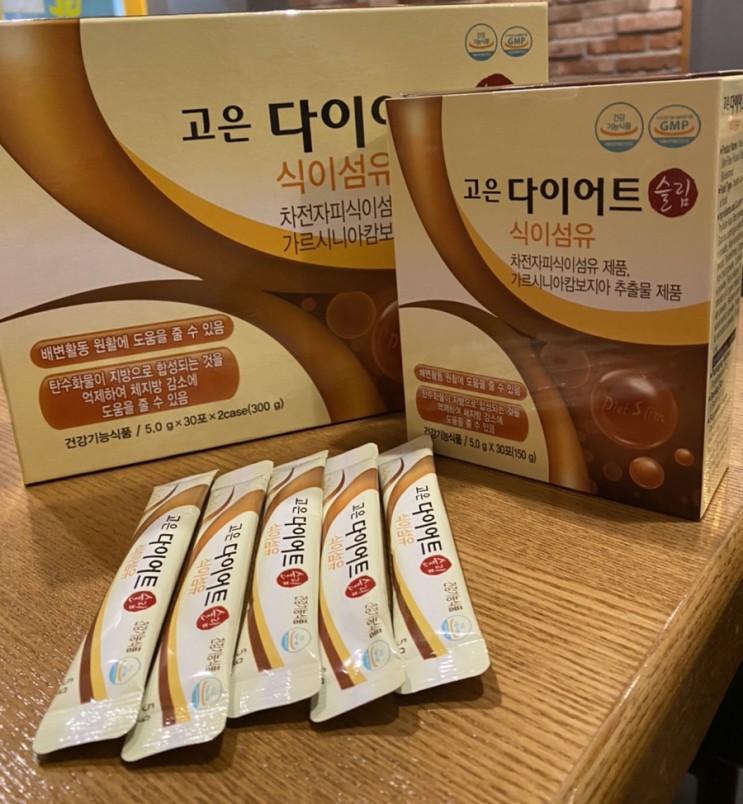 [다이어트] 장건강 다이어트 제품인 고은다이어트슬림식이섬유 제품 #솔직후기