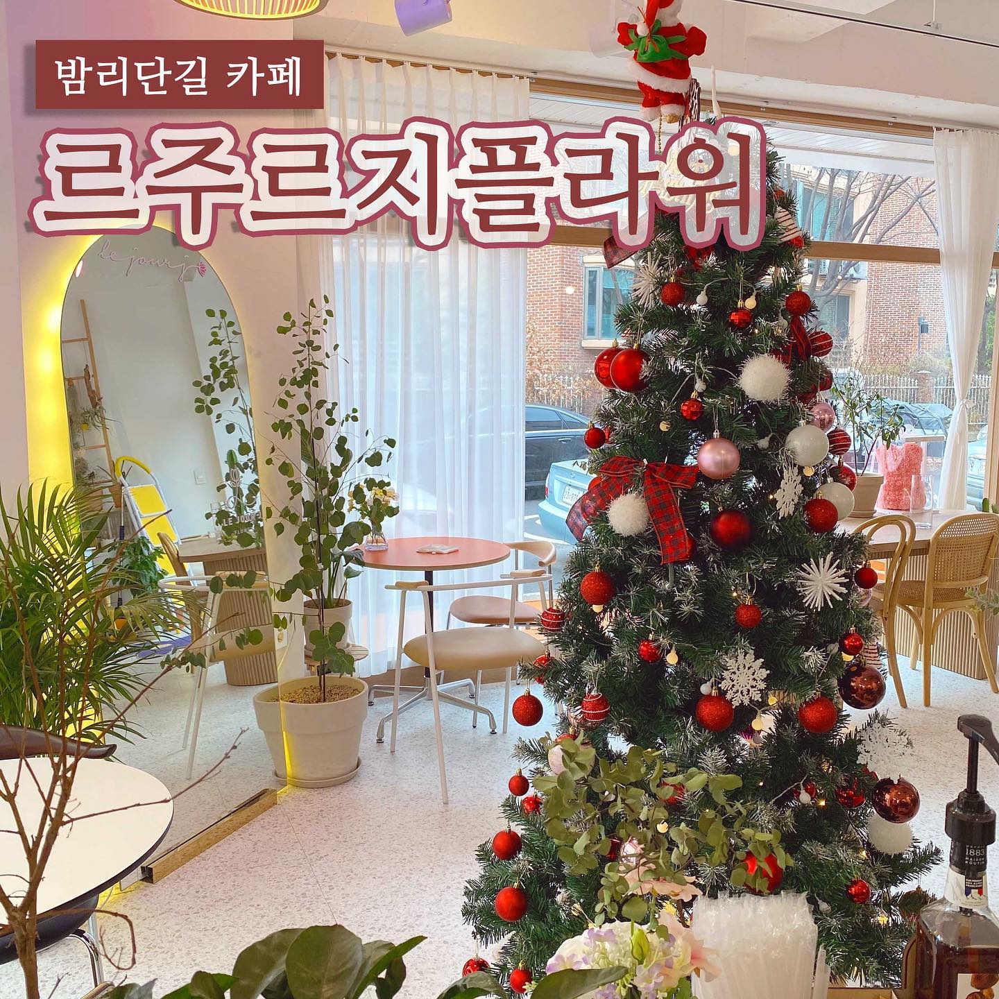 .
이쁜 플라워 카페 추천!🌹🌸🌷🌻🌼
일산 밤리단길에 위치한
셀카맛집 플라워 카페에요.
이쁘고 깔끔한 인테리어에 꽃다발과
이쁜 화병을 구입할수 있는곳!
데이트 코스로 강추해요💕
.
자세한 장소 후기는
인스타 프로필 하단 링크로👐

#밤리단길카페 #밤리단길데이트 #밤리단길 #일산카페