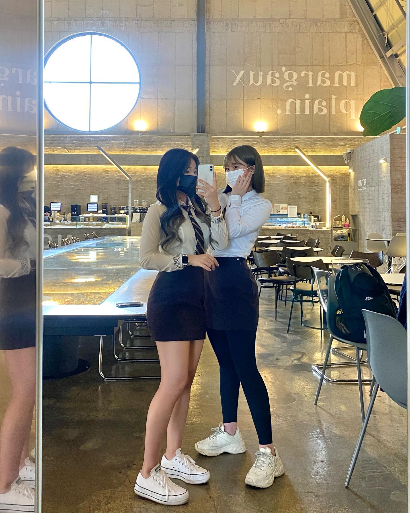 마지막 교복이얌🥺🥺