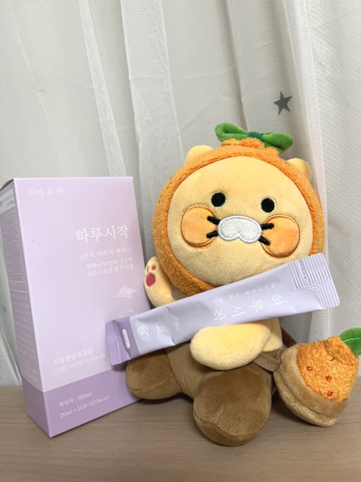 디어투미 하루시작 / 붓기 다이어트 / 붓기차