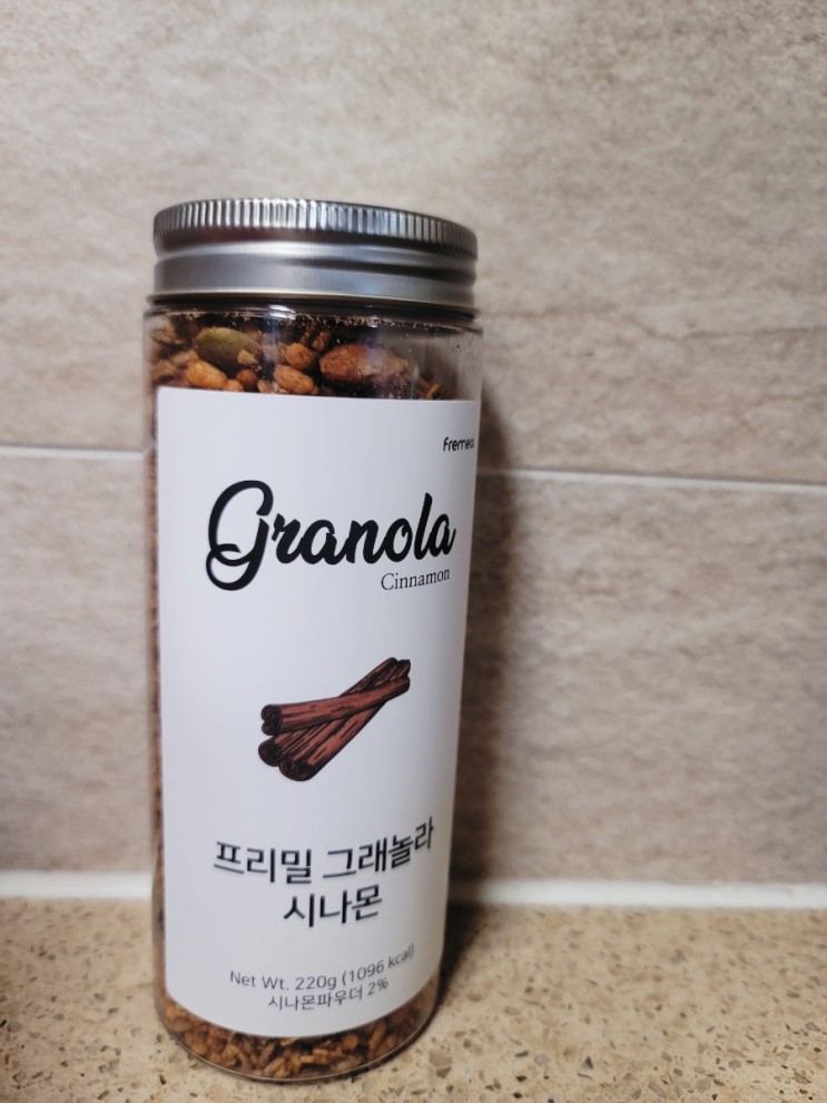 [그래놀라 추천] 프리밀 그래놀라 시나몬 맛과 요거트는 뜻밖의 꿀조합