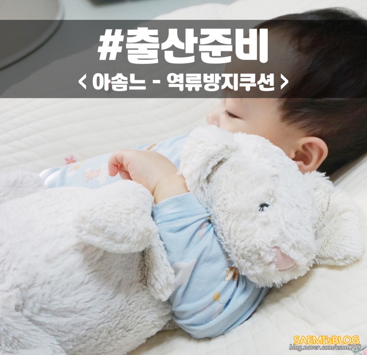 출산준비용품 1위 아솜느 역류방지쿠션