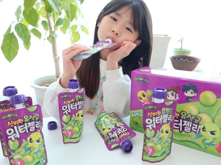 유산균젤리 신비아파트 아이가 먼저 찾는 워터젤리