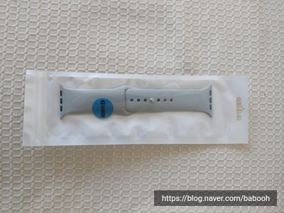 [엔터콘 애플워치 스트랩] 실리콘 스포츠 밴드 가성비 아이템
