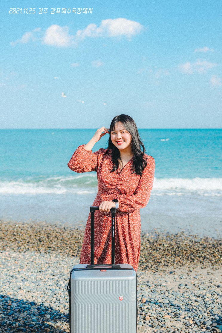 경주여행 WITH 몽크로스캐리어 🌊감포해수욕장, 출장