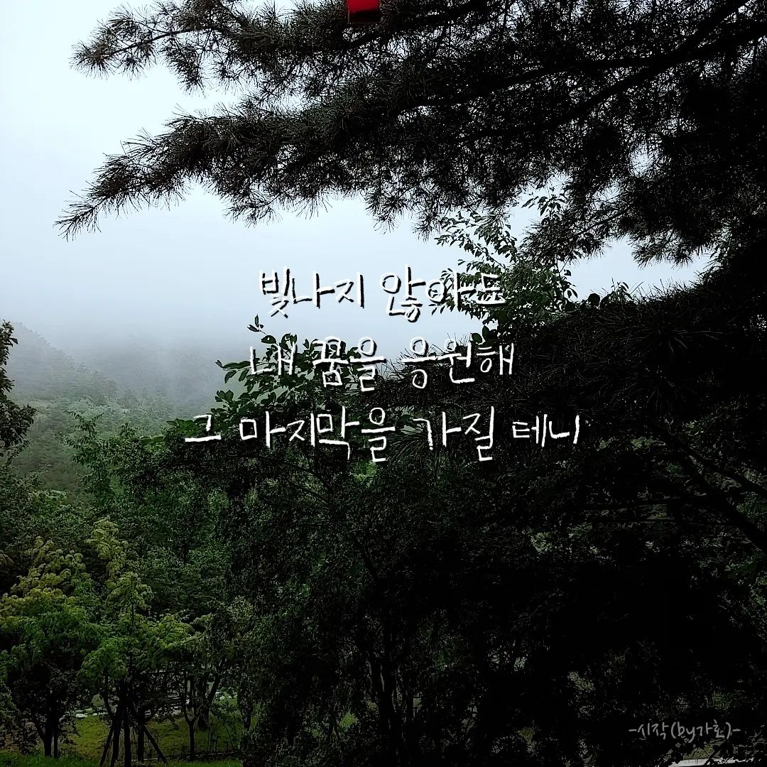 화이팅!!!✊✊
