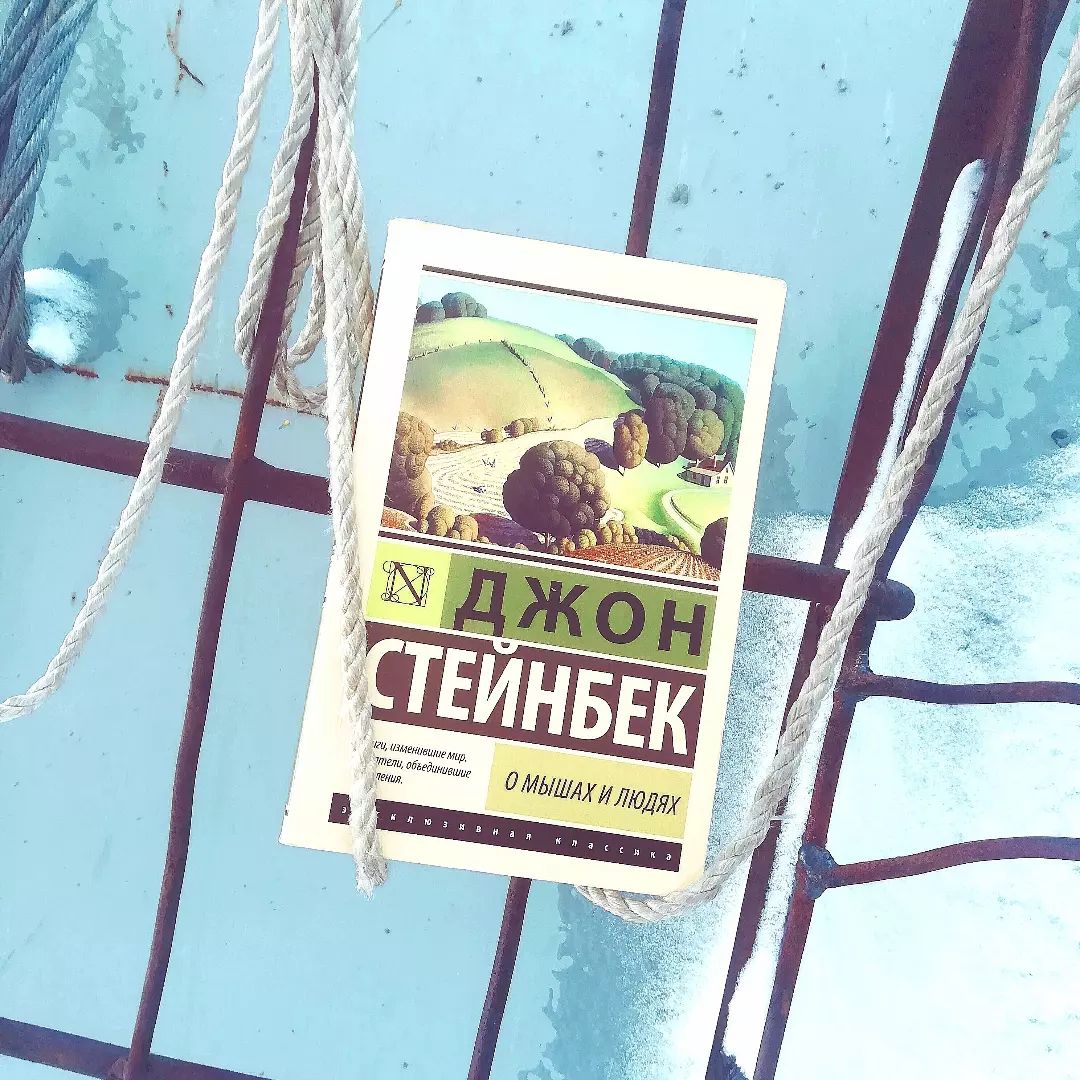 👱‍♀️«О мышах и людях» Джон Стейнбек 
Недавно у Стейнбека был День Рождения, ему бы стукнуло 120 лет. Это отличный повод вспомнить что-нибудь из его творчества.

📔Джордж и Ленни устраиваются работать на ферму. Джордж - обычный трудяга со своими мечтами. Ленни - здоровяк с умственной отсталостью. Сила его на столько велика, что любые жесты заботы и любви от него оборачивались трагедией. Эта трагедия не специальная, случайная. Но одна такая случайность привела к печальному исходу. 
В книге много про дружбу. Джордж  бранит Ленни за его неосознанные поступки, но чувствует ответственность за друга и за его жизнь. 
Повесть маленькая по объёму, он очень глубокая по содержанию. Здесь раскрываются сочувствие и любовь через боль.

 Стейнбек сам работал в молодости на такой ферме, поэтому в книге каждая деталь прорисована идеально, со знанием дела. Автор утверждает, что Ленни не выдуманный персонаж, реальная личность. Финал очень драматичный. После прочтения книги, в моей голове возникло много вопросов. И главный: а как правильно нужно было поступить?Что люди, что мыши.... Хрупкие создания.

✒️Из книги: А ведь нет ничего более ужасного, чем одиночество среди людей.

Издательство: ast_neoclassic (эксклюзивная классика) 
Количество страниц: 122

Приятного чтения! 

📽️В сериале «Остаться в живых» Сойер несколько раз цитирует эту книгу, она одна из его любимых. У меня была мечта сходить в театр на постановку. Но пока я мечтала, показ пьесы прекратили.

❓ Читали Стейнбека? А что бы вы сделали на месте Джорджа?

#стейнбек#омышахилюдях#книги#валяпрокниги#чтопочитать#блогокнигах#блогсамара#книгисамара#книжныйчервь#читаем#литература