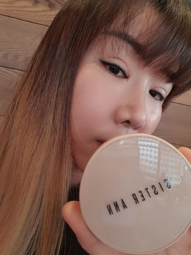 잡티커버 보송한 메이크업, 씨스터앤 핑크홀 젤리 커버팩트 23호