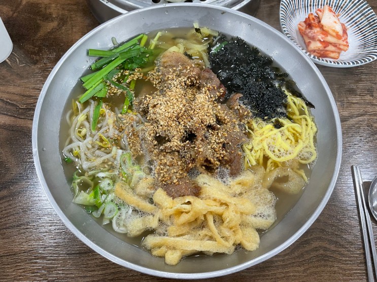 첨단맛집 명인면옥 첨단점에서 맛있는 먹방!