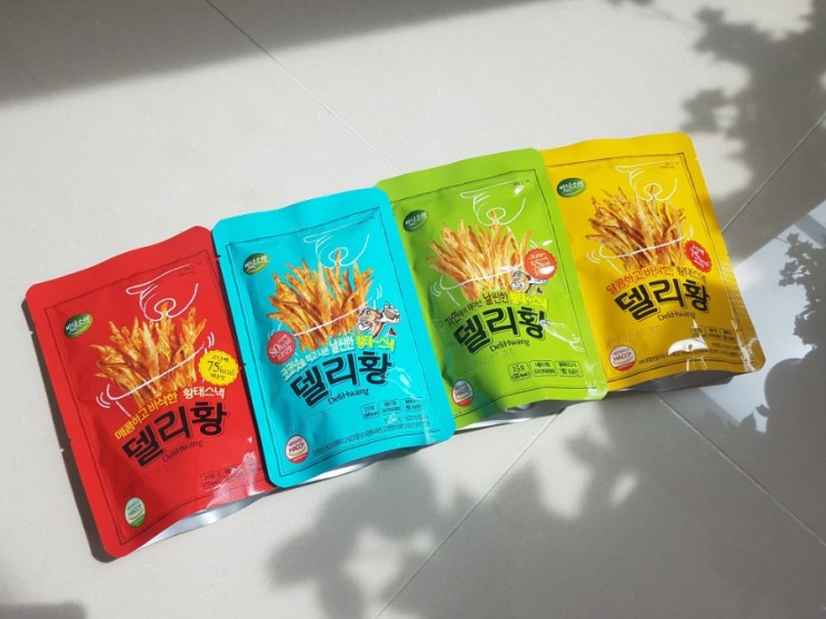 바다소리 델리황 황태스낵