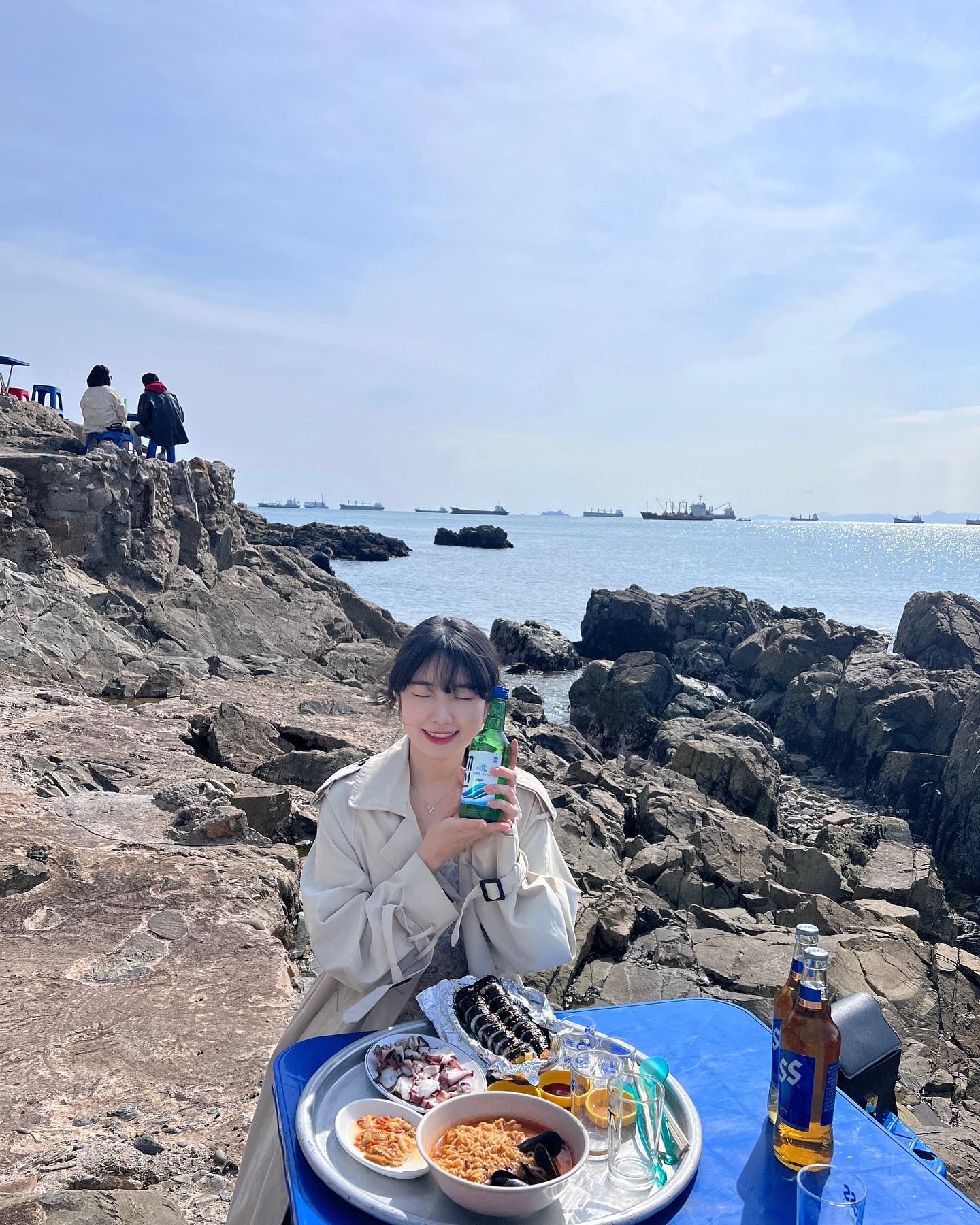 해녀촌은 못참지~~🍻
#영도해녀촌 #술이술술