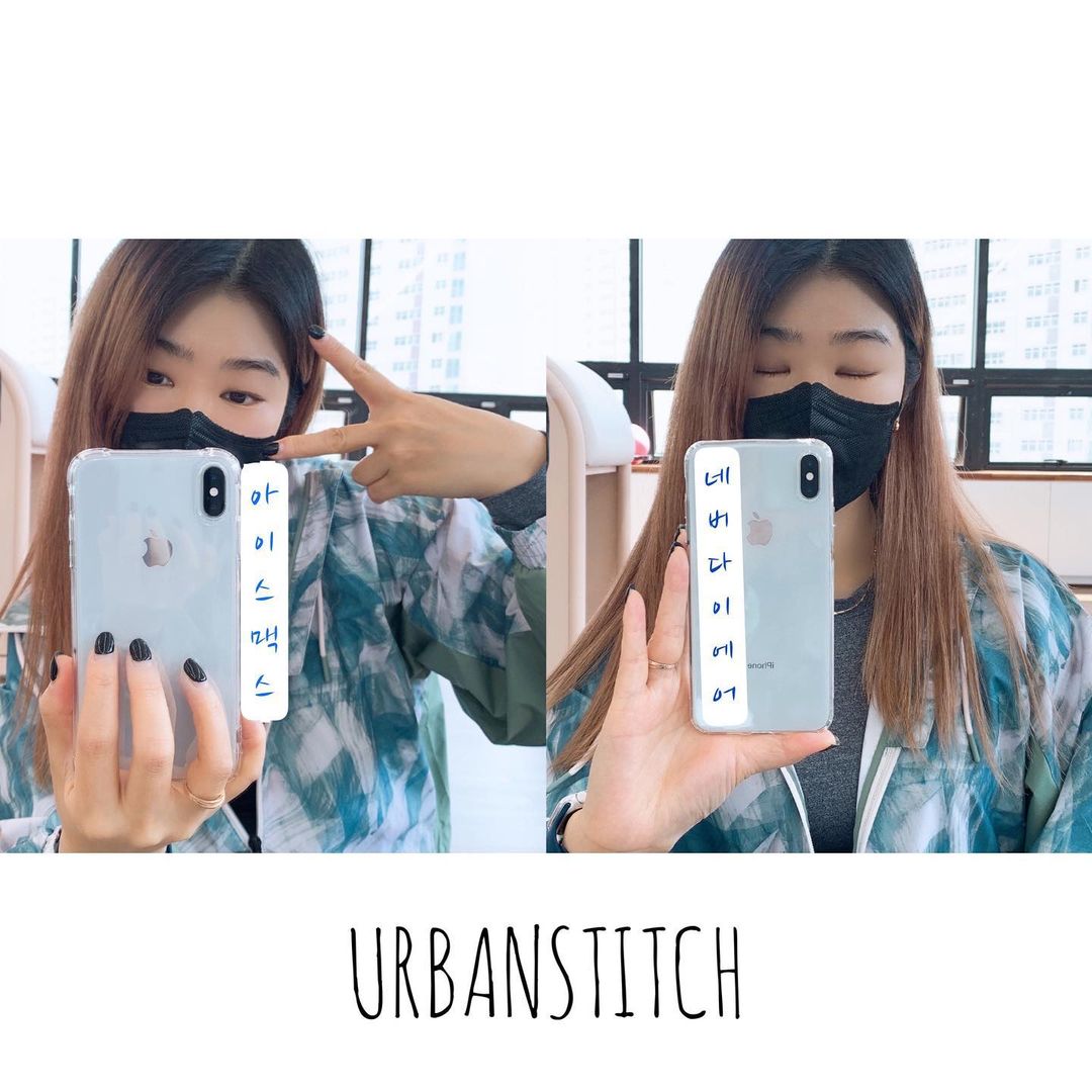 우아한칸타 on Instagram: “아이폰XS MAX 화이트🤍 내폰 #협찬 어반스티치 아이폰 케이스 2종 🔹아이스맥스 더블 에어쿠션 구조로 향상된 충격보호 기능 스피커부 먼지유입 방지