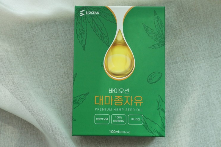 바이오션 대마종자유 햄프씨드오일 카나비노이드