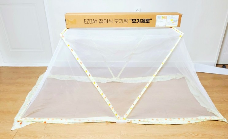 모기장: 이지데이 접이식 모기장 모기제로 (모기장텐트/사각모기장/원터치모기장).
