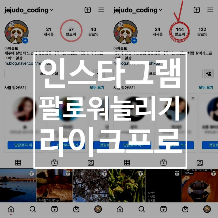 인스타 품앗이 어플 팔로워 늘리기 라이크프로