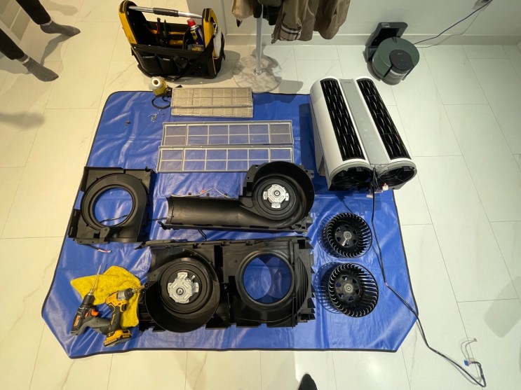 세종스탠드에어컨청소 세종벽걸이에어컨청소 꼼꼼한 디어웰에서 진행했어요.