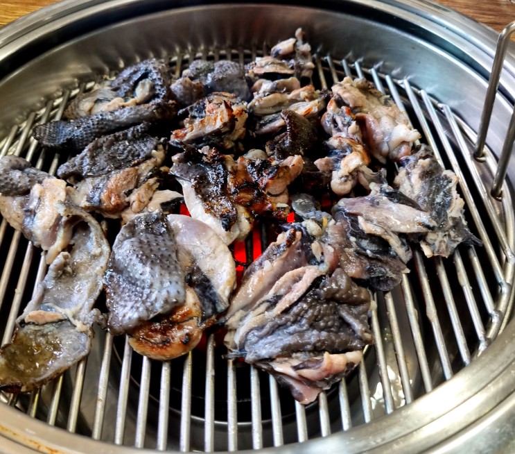 진주 일산 오골계 참 숯불구이 : 어른, 아이 모두 좋아하는 보양식