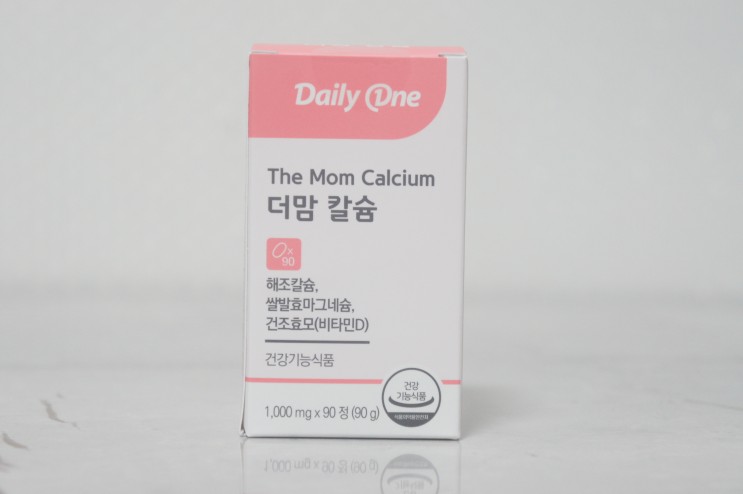 뼈건강 영양제 해조칼슘 '데일리원 더맘 칼슘'