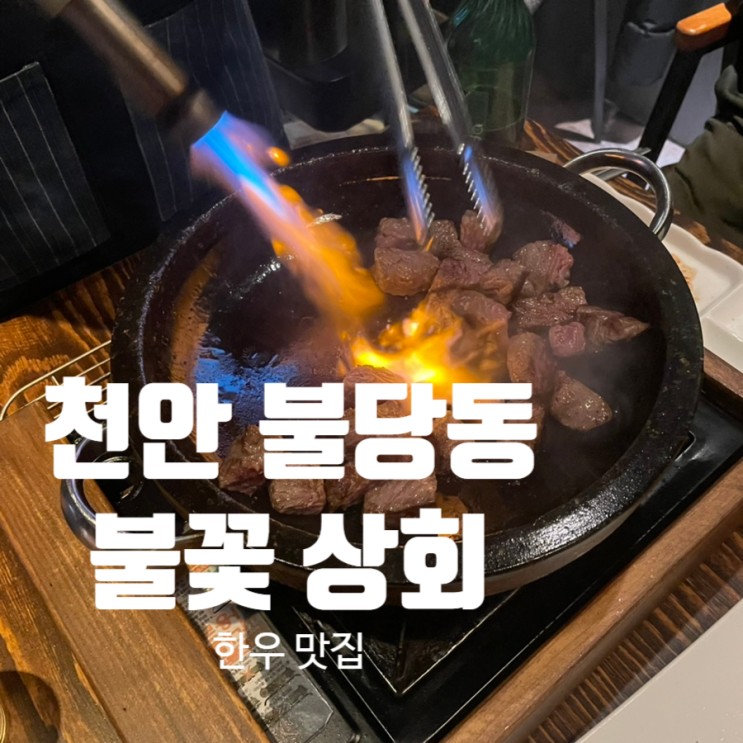 천안 불당동 불꽃 상회