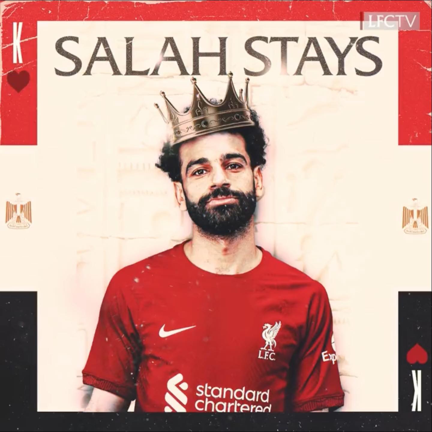 ⚽️

살라 3년 35만 👏🏻👏🏻👏🏻
살라야 고마워 ☺️
마네 보내고 너까지 보내긴 싫었다

Salah Stays 🤎