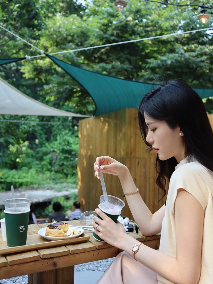 용인 핫한 계곡뷰 카페! 테라스478
