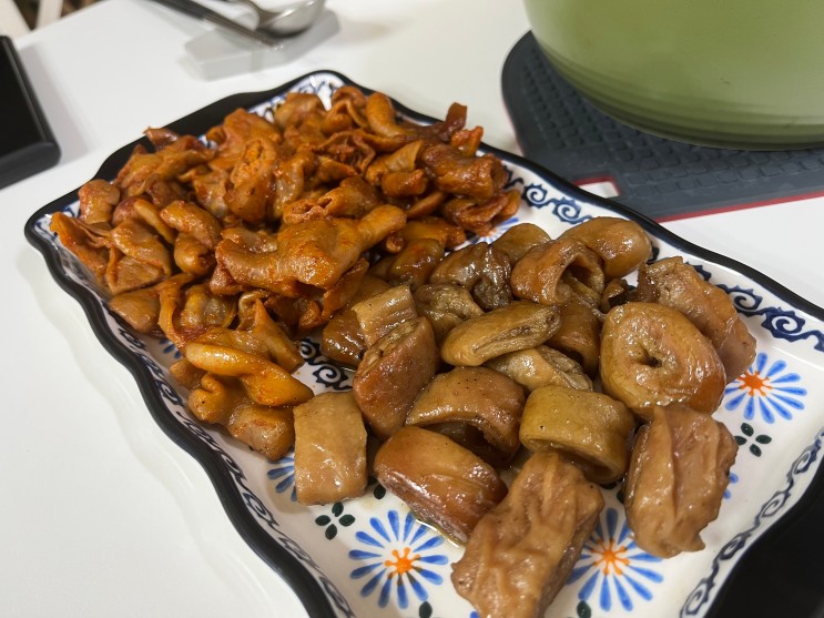 리얼직화로 불맛 대박 야식으로 딱 한잔애 막창, 곱창구이