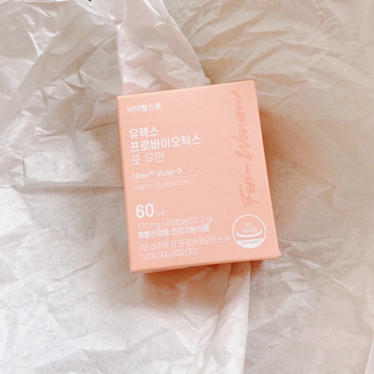 바이탈스푼 프로바이오틱스 유산균으로 질건강과 장건강을 한번에!